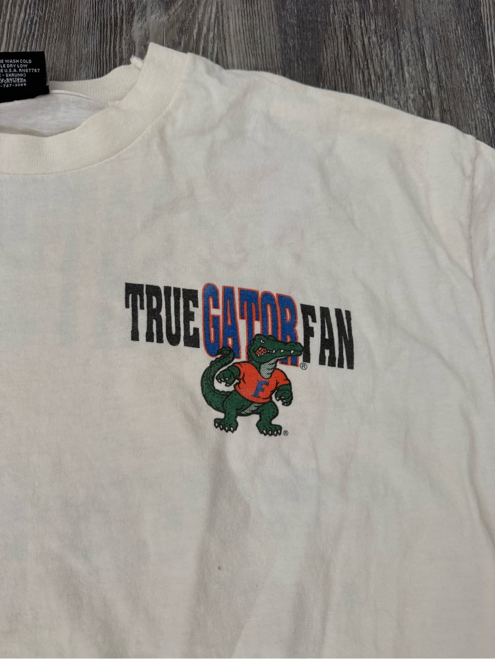 Vintage UF Florida Graphic Men’s Tee - White
